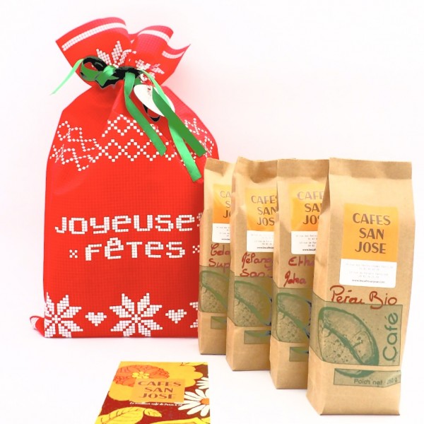 Assortiment cafés de Noël